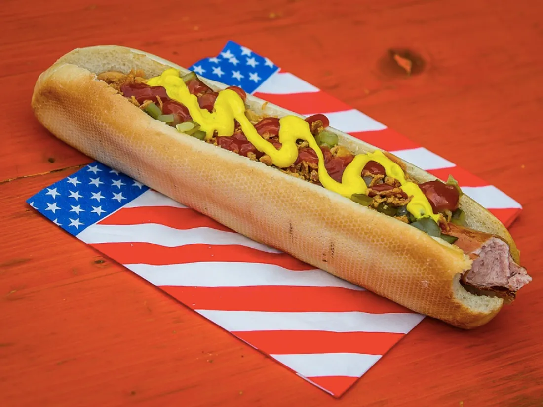 L'arme du crime : des hot-dogs